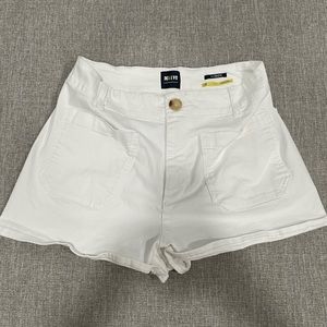 Anthropologie Maeve the Colette White Short - Size 32
